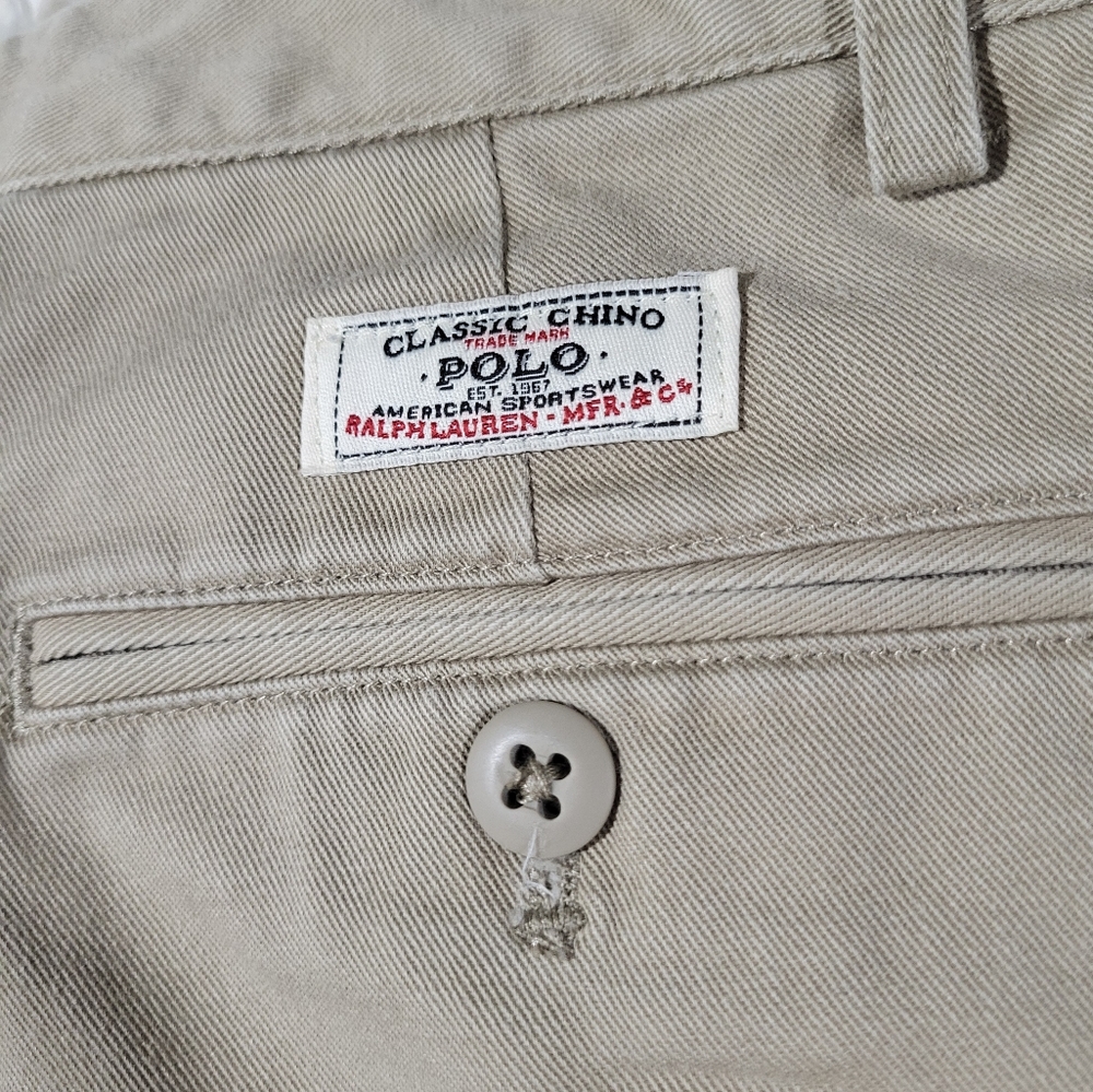 Vintage Polo Ralph Lauren Sport Classic Chino Pants Size 6 - Picture 15 of 15